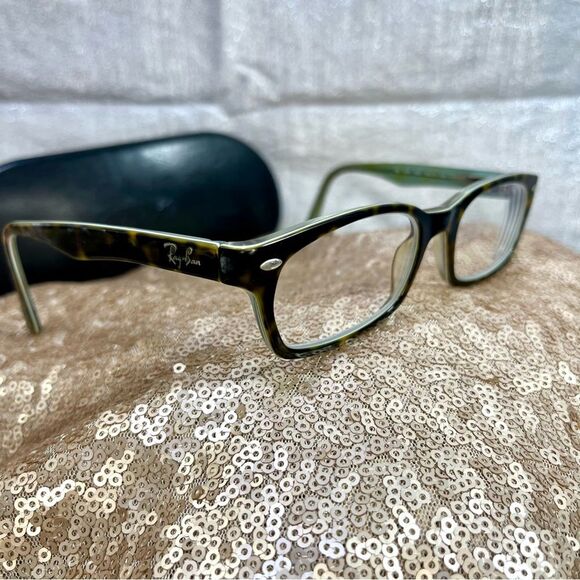 Ray Ban Frames - RB 5150 5023 50 19 135 Brown Tortoise Designer Frames with Case - Picture 1 of 7